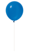 Ballonger 12", Royalblå 10-pack