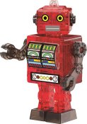 CRYSTAL PUZZLE ROBOT RED 39pcs