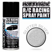 R/C Spray Färg 150 ml Glitter Silver
