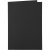 Kort och kuvert, kortstl. 10,5x15 cm, kuvertstl. 11,5x16,5 cm, svart, 6set