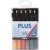 Plus Color tusch, spets: 1-2 mm, L: 14,5 cm, mixade färger, 18st., 5,5 ml