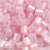 Rörpärlor, stl. 5x5 mm, hålstl. 2,5 mm, rosa pärlemor (26), Medium, 1100st.