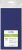 Silkespapper, 50x70 cm, Mörkblå 5ark