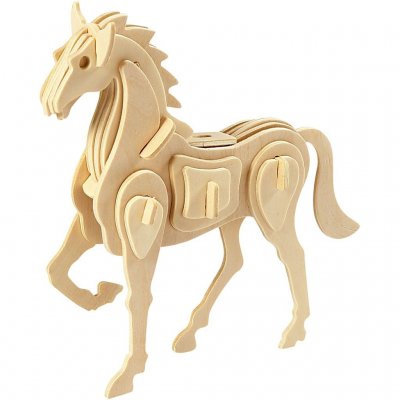 3D pussel, Häst
