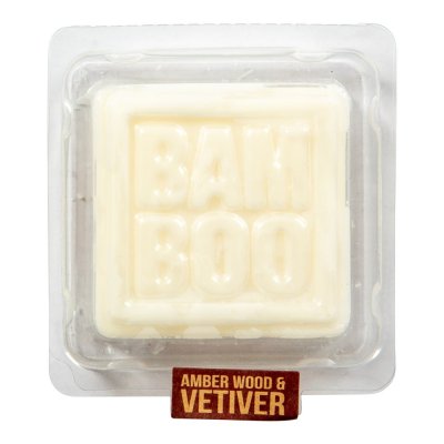 BAMBOO SCENT WAX AMBER WOOD & VETIVER