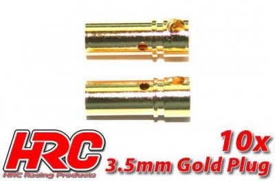 Connector - Gold - 3.5mm - Female (10 pcs)