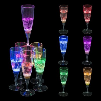 LED Champagneglas