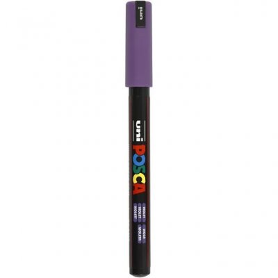 Posca Marker , nr. PC-1MR, spets 0,7 mm, violet, 1 st.